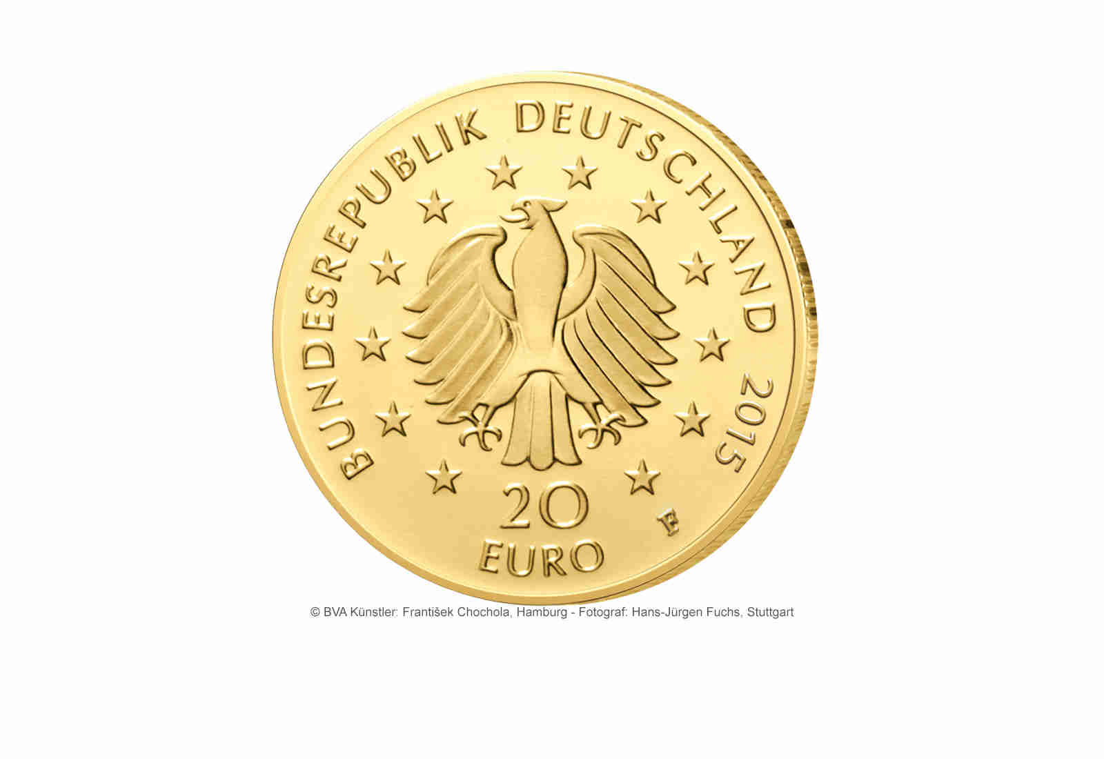 20 Euro 2015 Goldmünze Deutschland Linde Prägestätte unserer Wahl