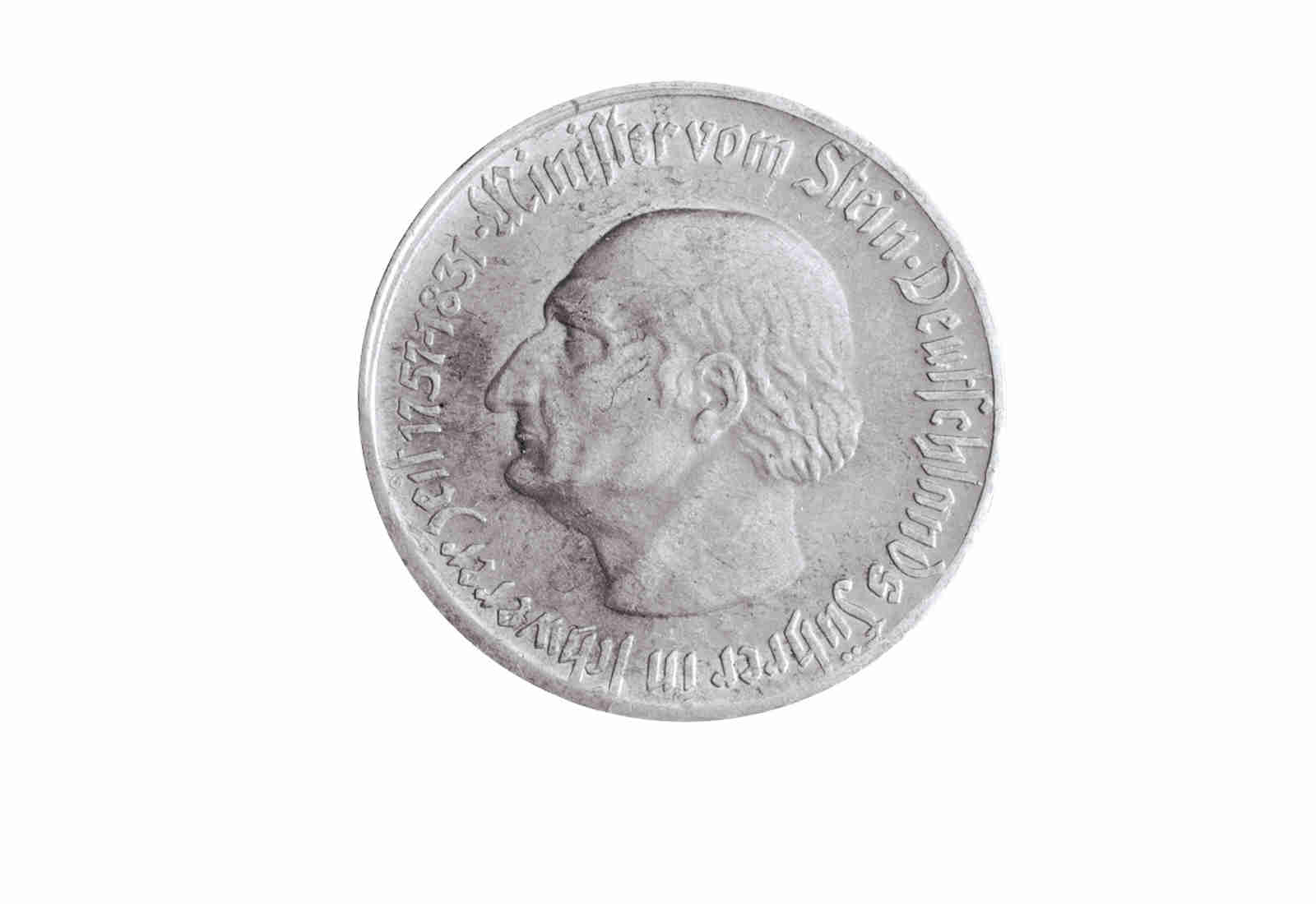 2 Millionen Mark 1923 Notgeldmünze Westfalen Jaeger-Nr. N25