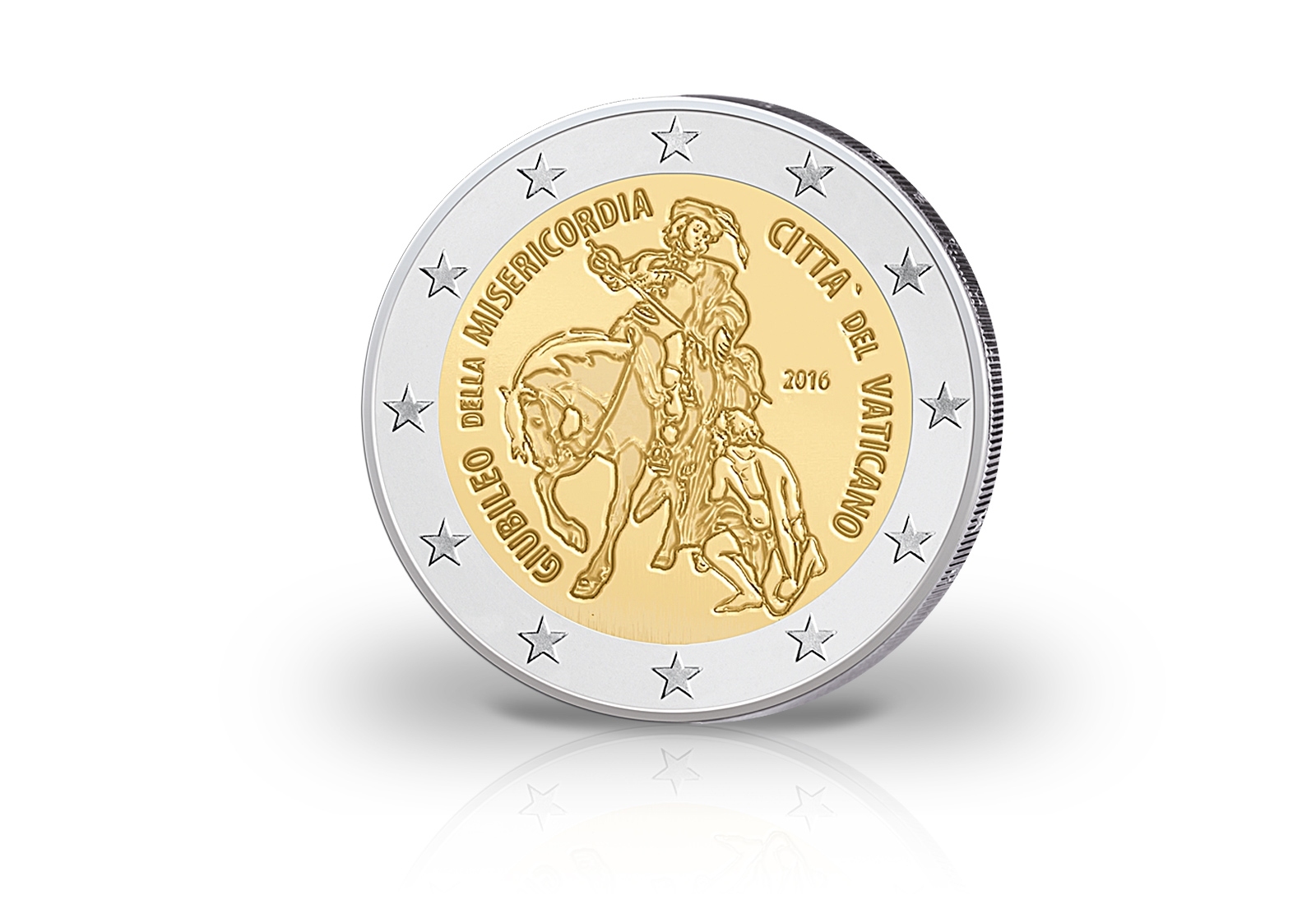 2 Euro 2016 Vatikan Jahr der Barmherzigkeit st im Blister