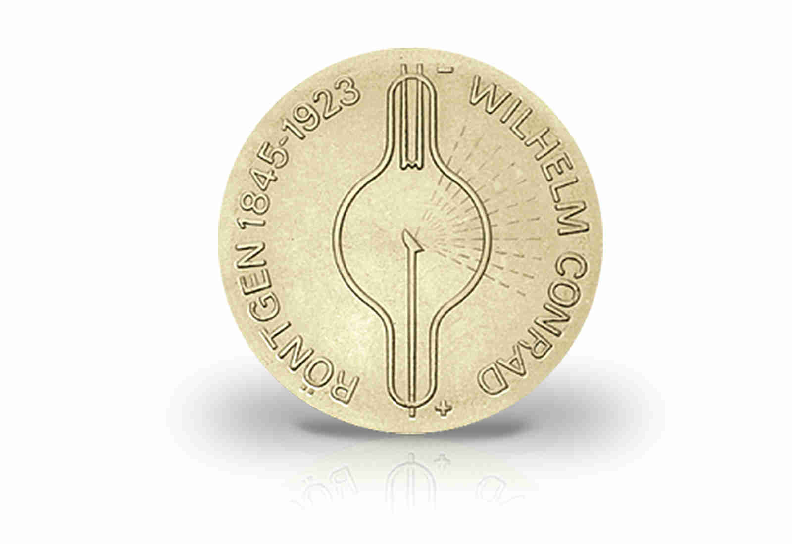 5 Mark Gedenkmünze 1970 DDR Conrad Röntgen Jaeger-Nr. 1530
